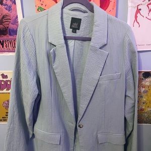 Wild Fable baby blue blazer